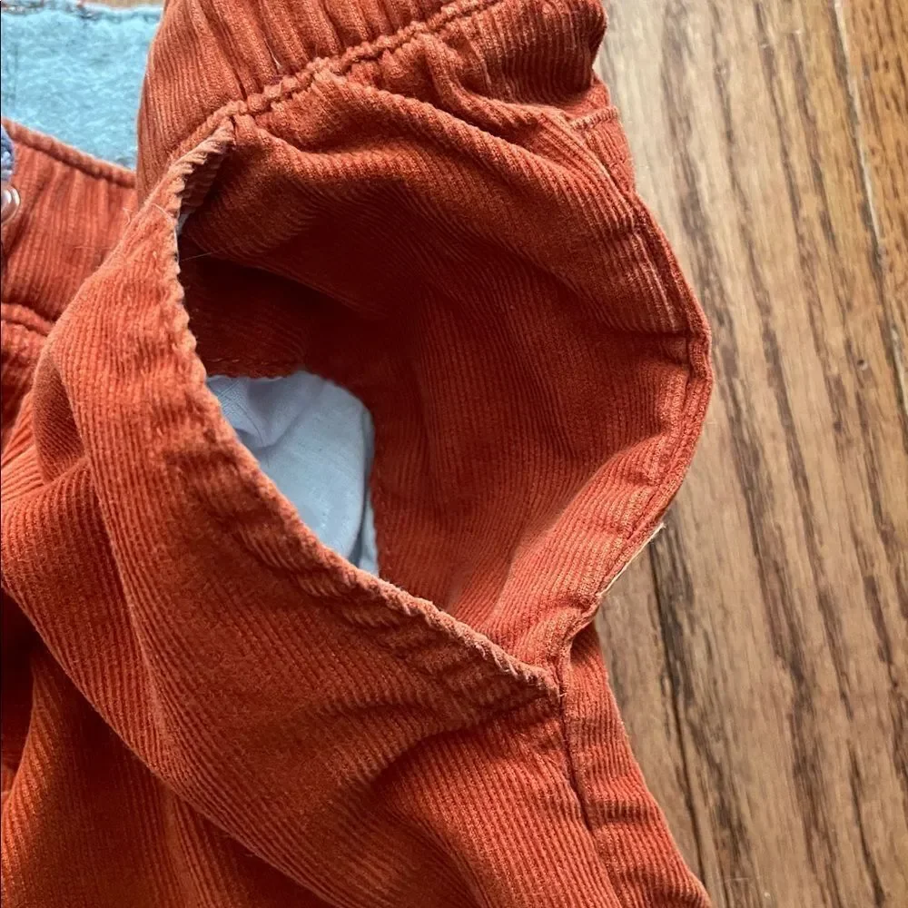 Gymboree orange corduroy